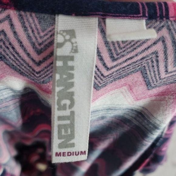 Hang TenâChevronâ Pink/Purple SwimsuitâCover up - Picture 5 of 5